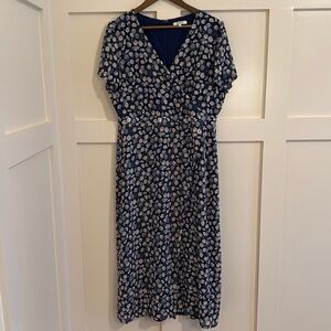 Madewell dress blue 14